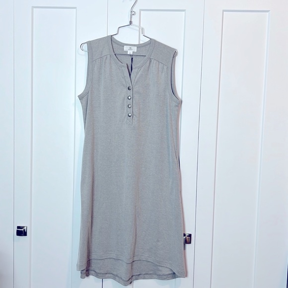 NWT Simpli Zen sleeveless Cotton Dress - Picture 3 of 8